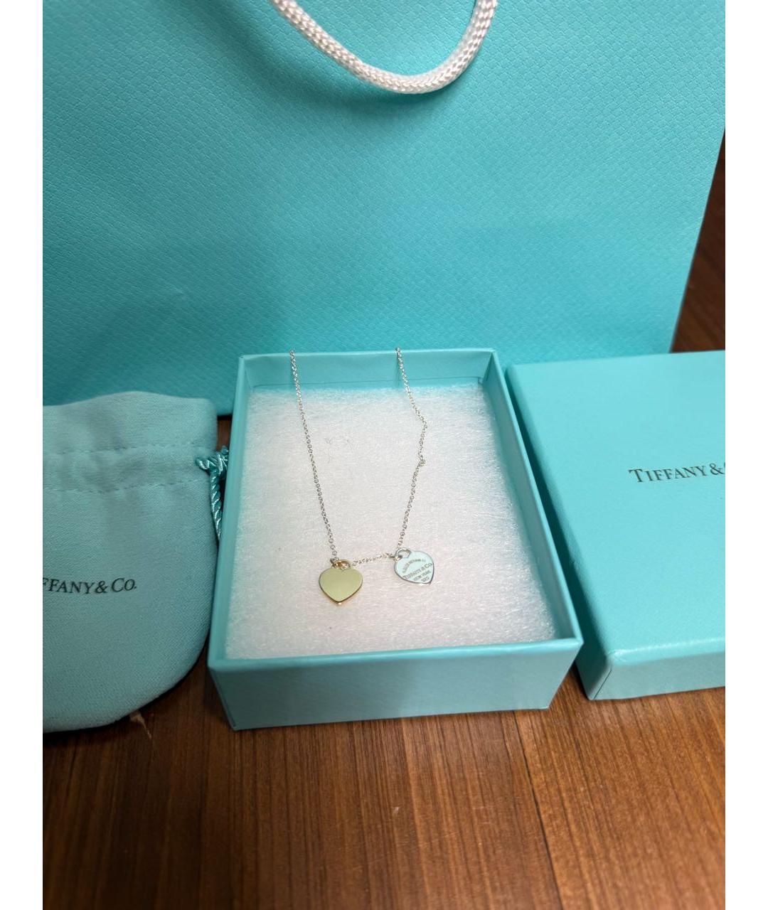 TIFFANY&CO Желтая подвеска из желтого золота, фото 4