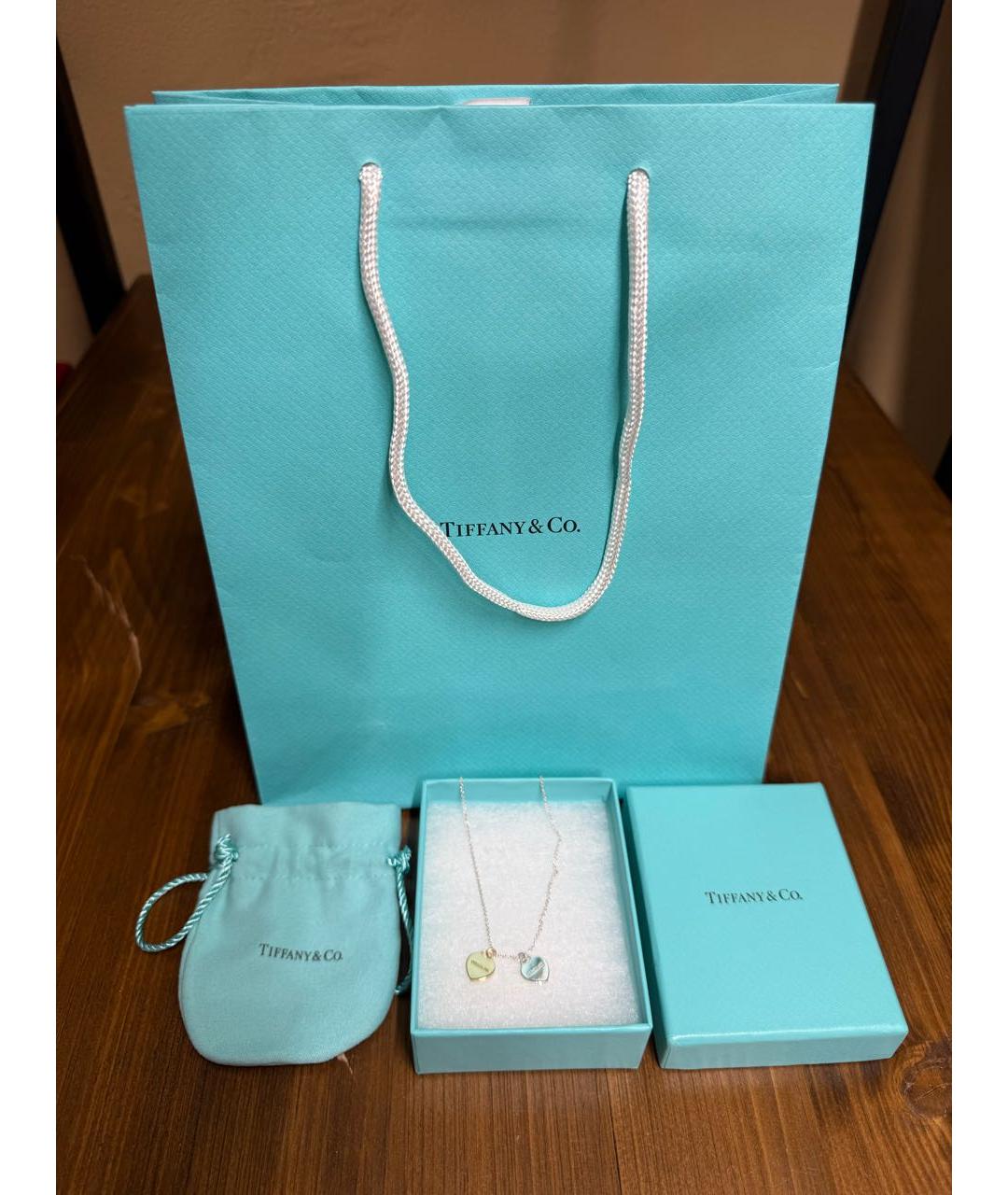 TIFFANY&CO Желтая подвеска из желтого золота, фото 2