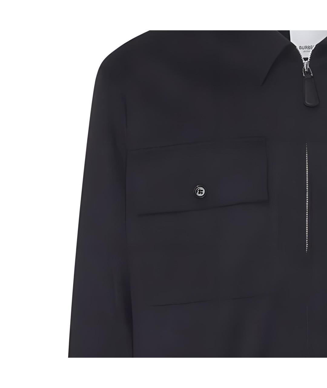 BURBERRY Синяя кэжуал рубашка, фото 5