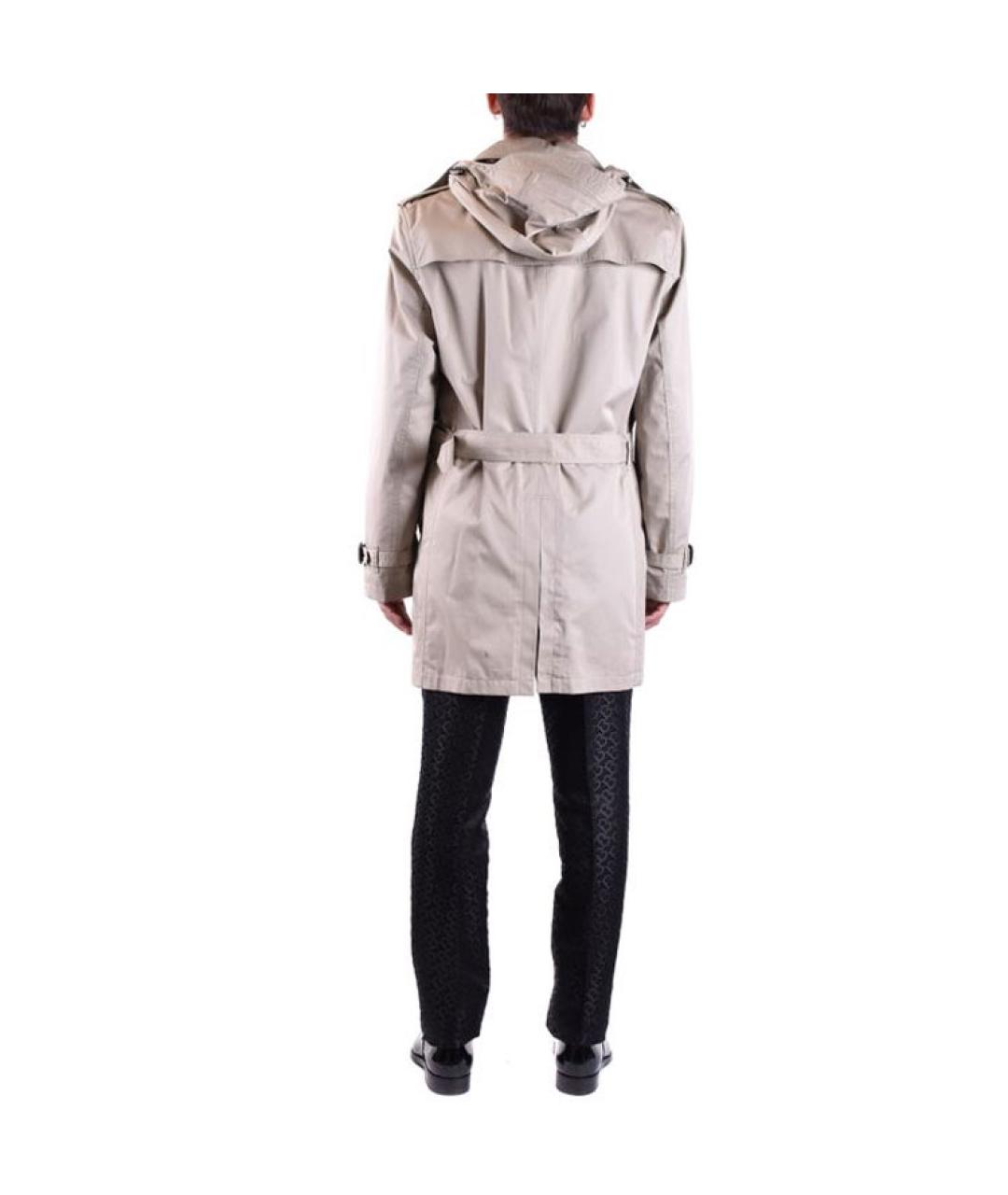 BURBERRY Серый тренч / плащ, фото 5