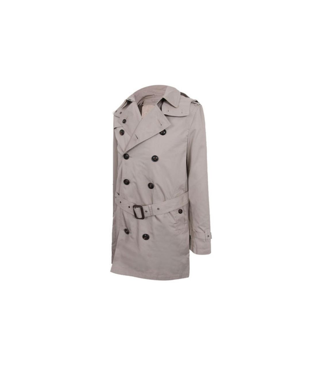 BURBERRY Серый тренч / плащ, фото 3