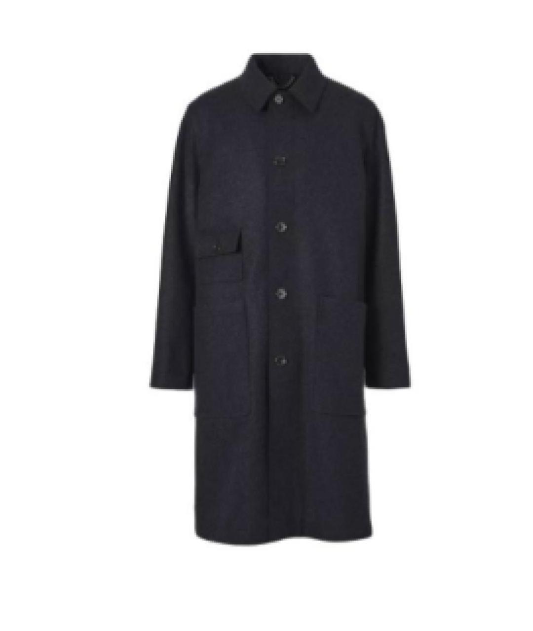 BURBERRY Серое пальто, фото 1