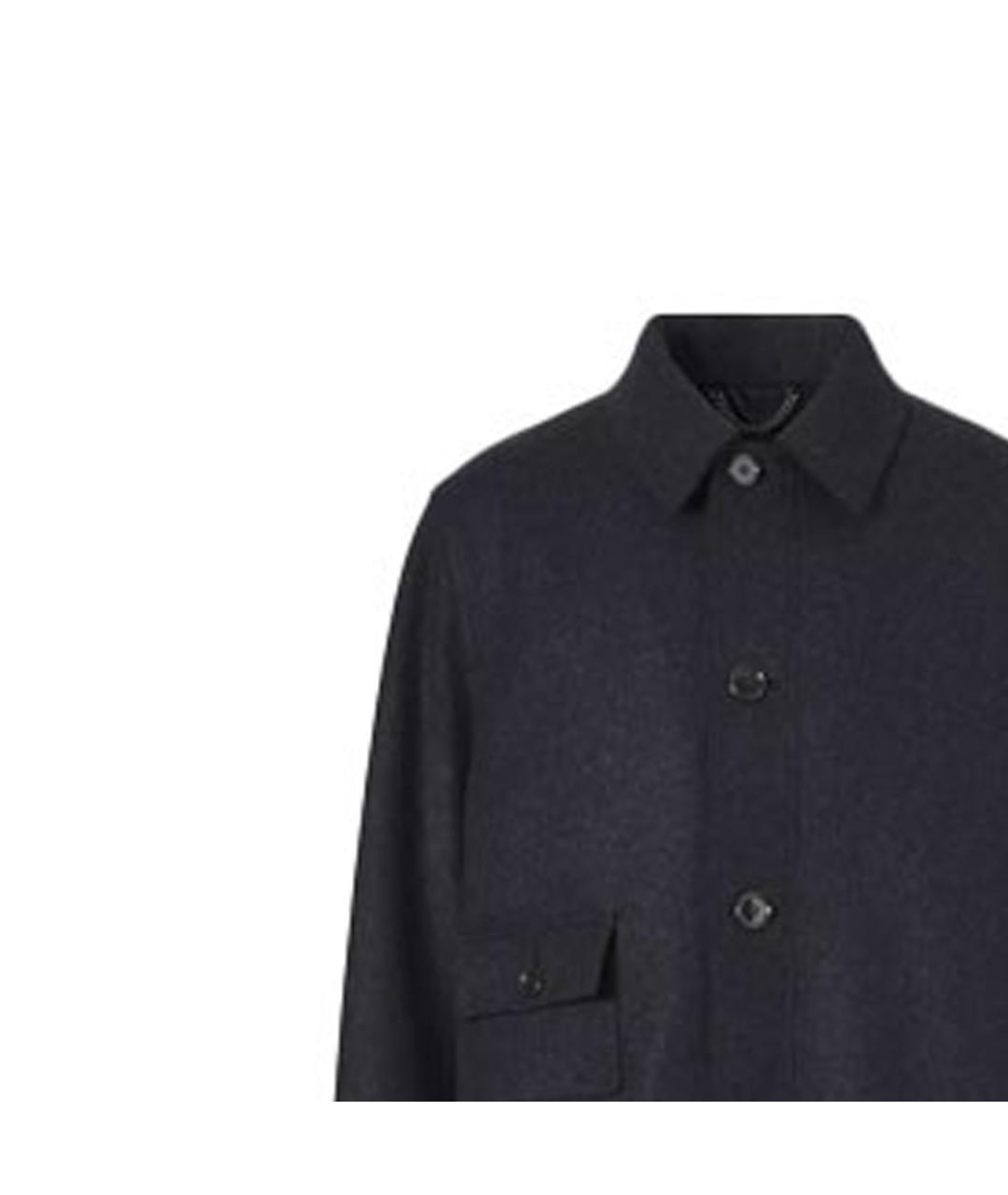 BURBERRY Серое пальто, фото 5