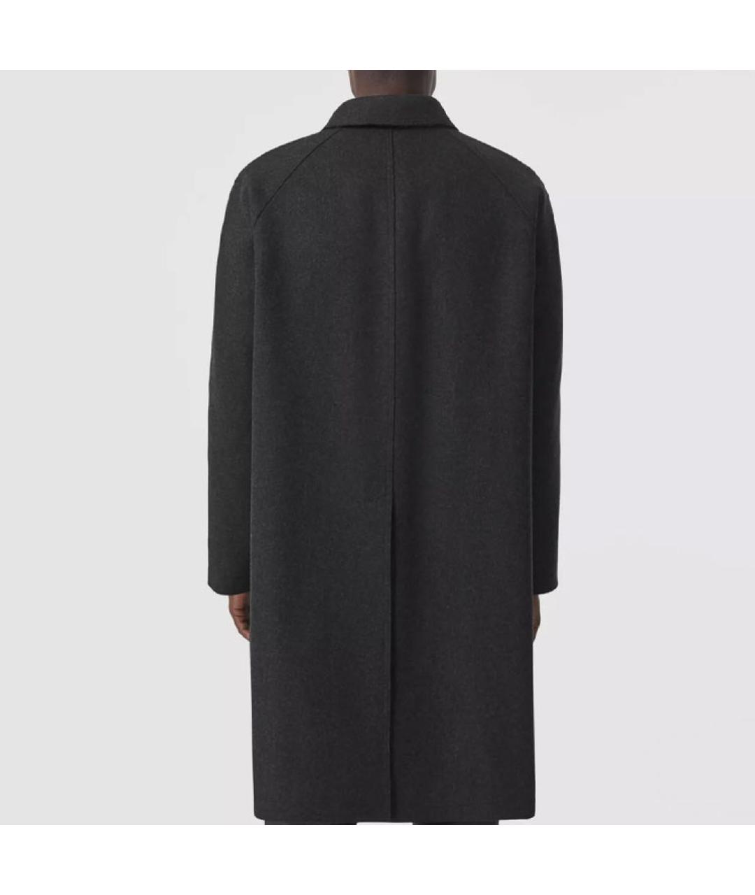 BURBERRY Серое пальто, фото 4