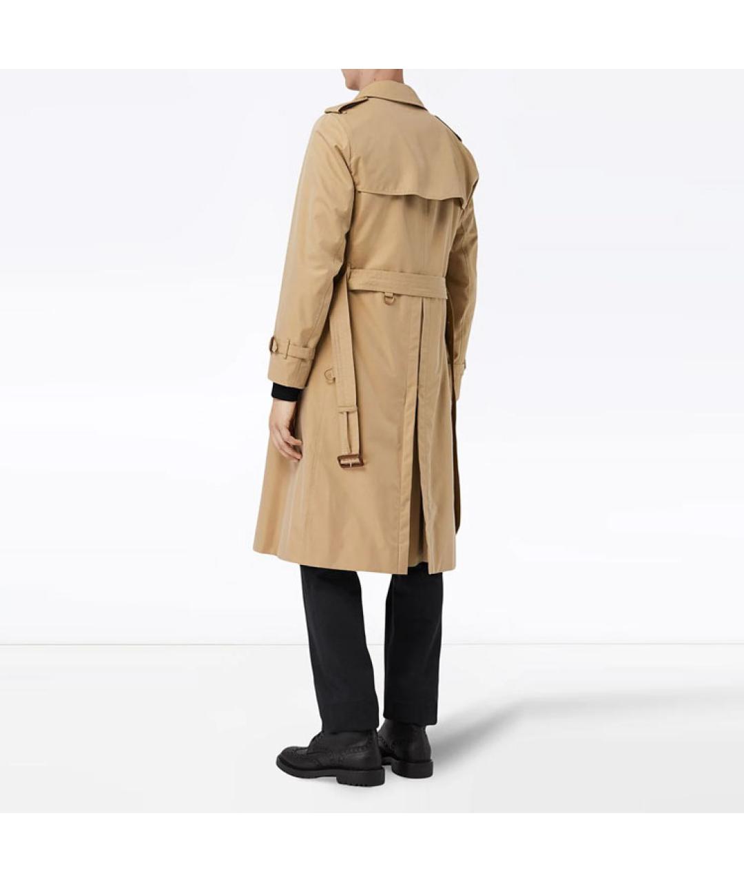 BURBERRY Бежевый тренч / плащ, фото 5