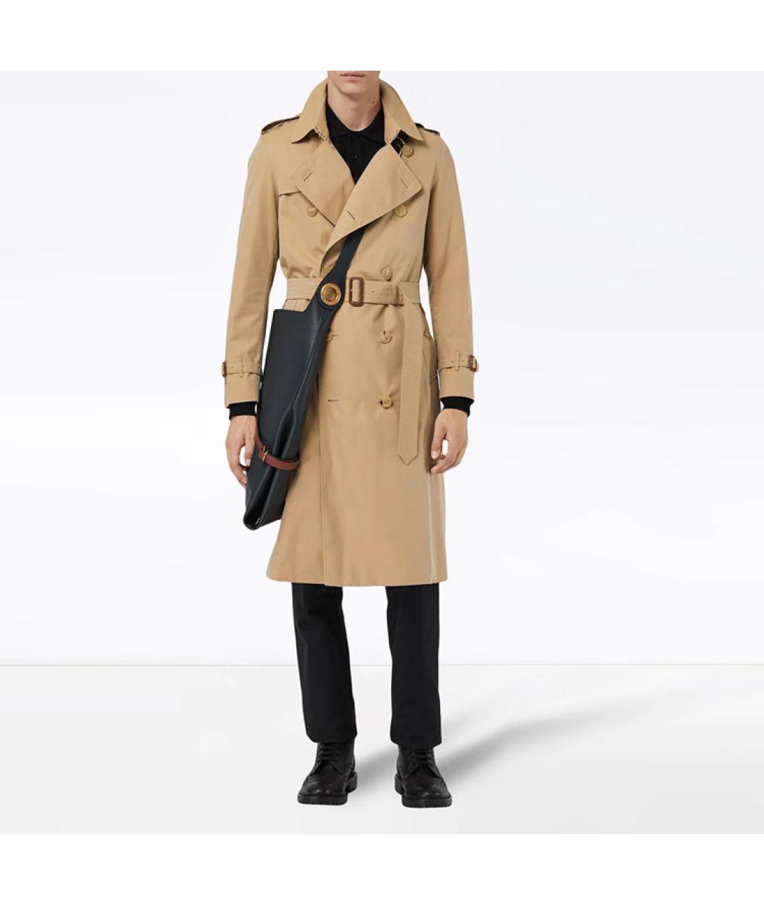 BURBERRY Бежевый тренч / плащ, фото 3