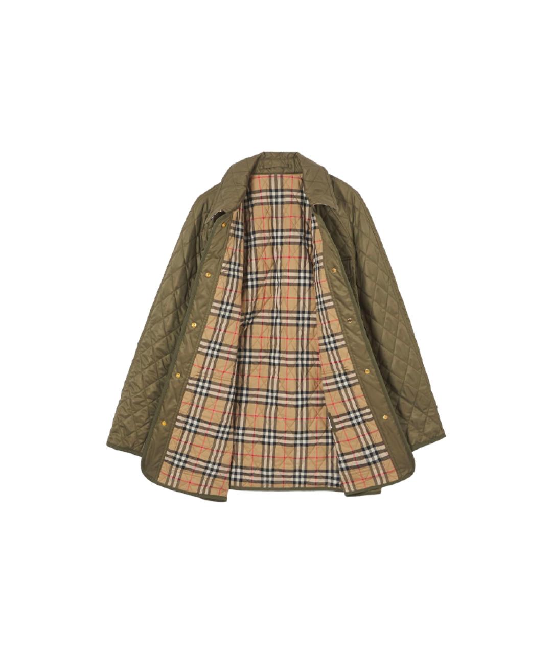 BURBERRY Хаки куртка, фото 2