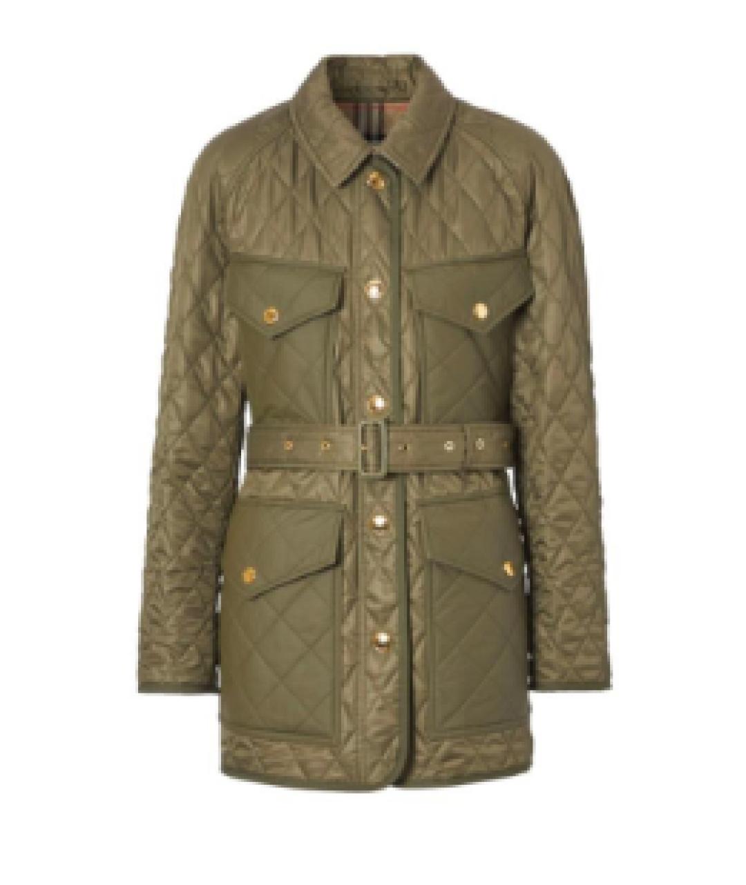 BURBERRY Хаки куртка, фото 1