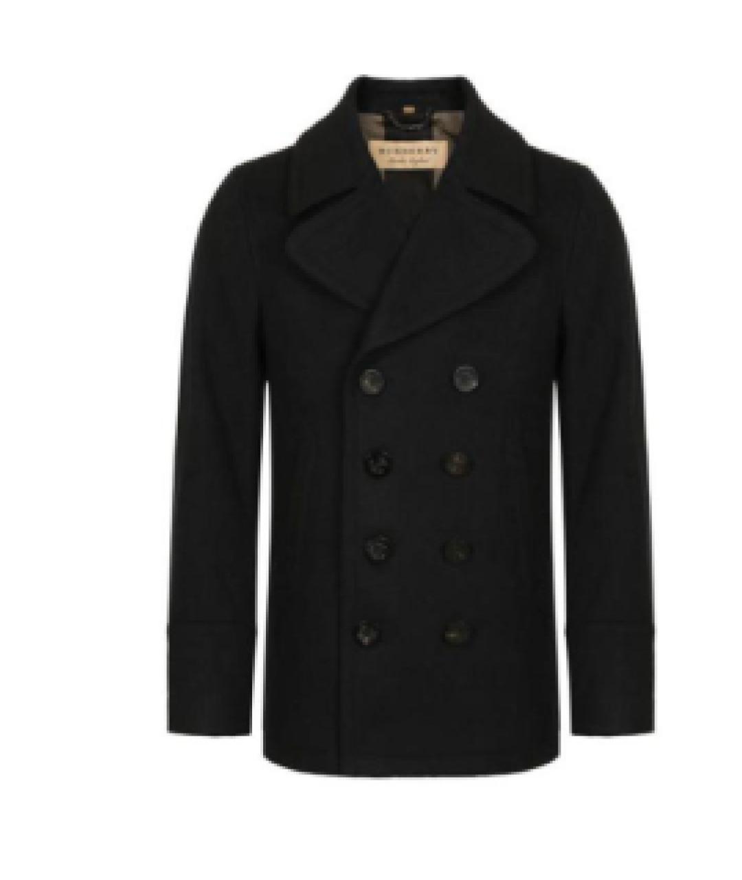 BURBERRY Черный тренч / плащ, фото 1