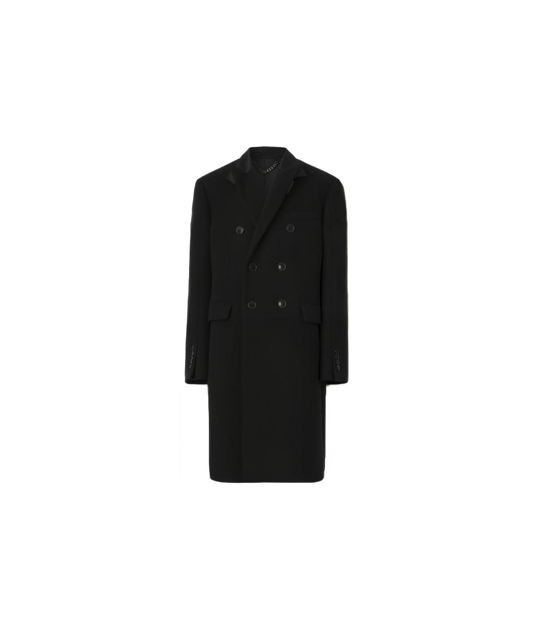 BURBERRY Черное пальто, фото 1