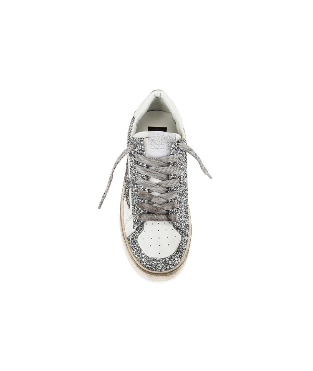 GOLDEN GOOSE DELUXE BRAND Серебряные кеды, фото 5