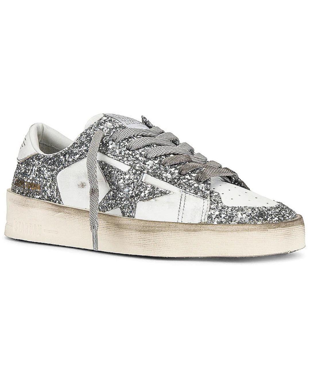 GOLDEN GOOSE DELUXE BRAND Серебряные кеды, фото 3