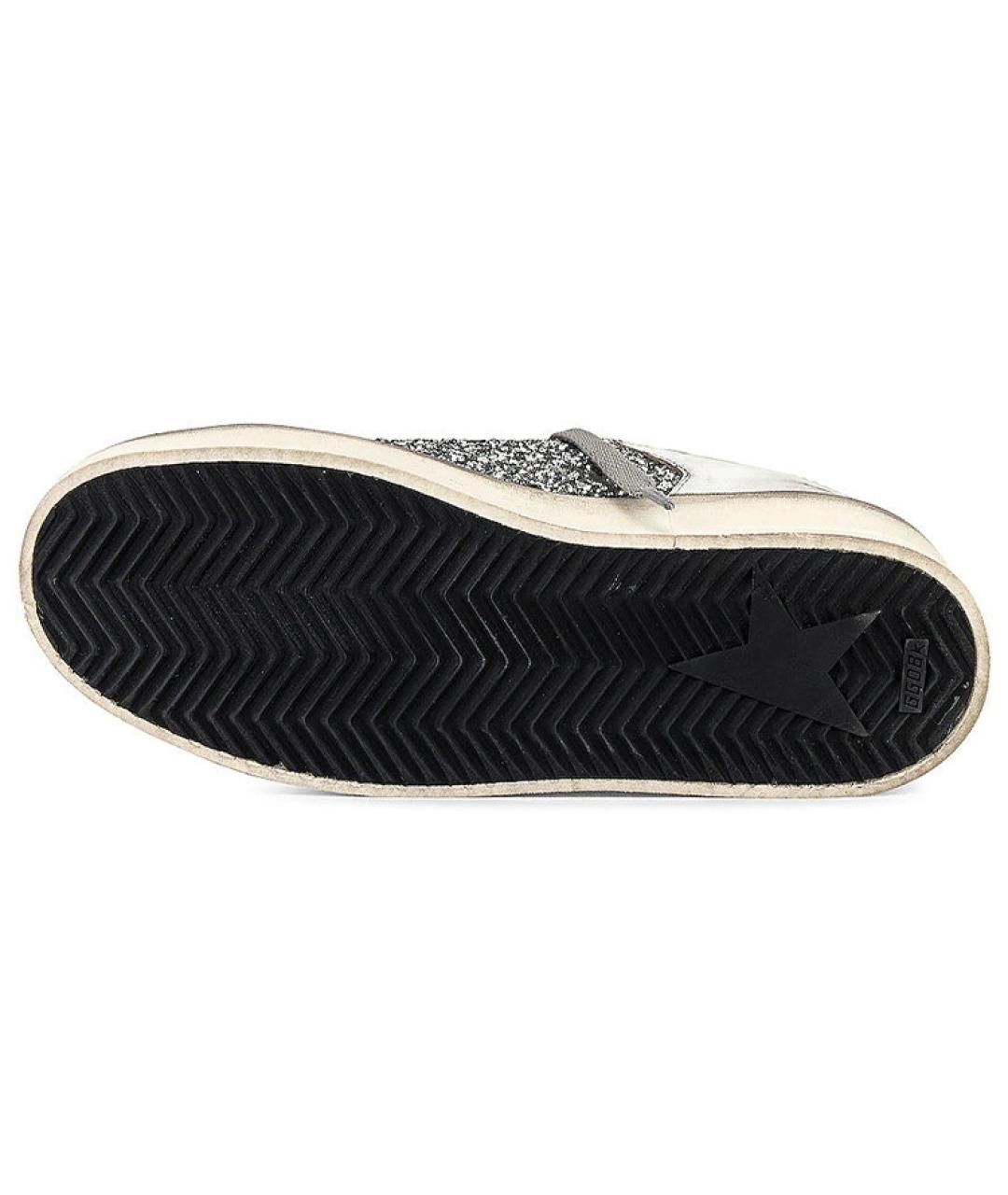 GOLDEN GOOSE DELUXE BRAND Серебряные кеды, фото 6