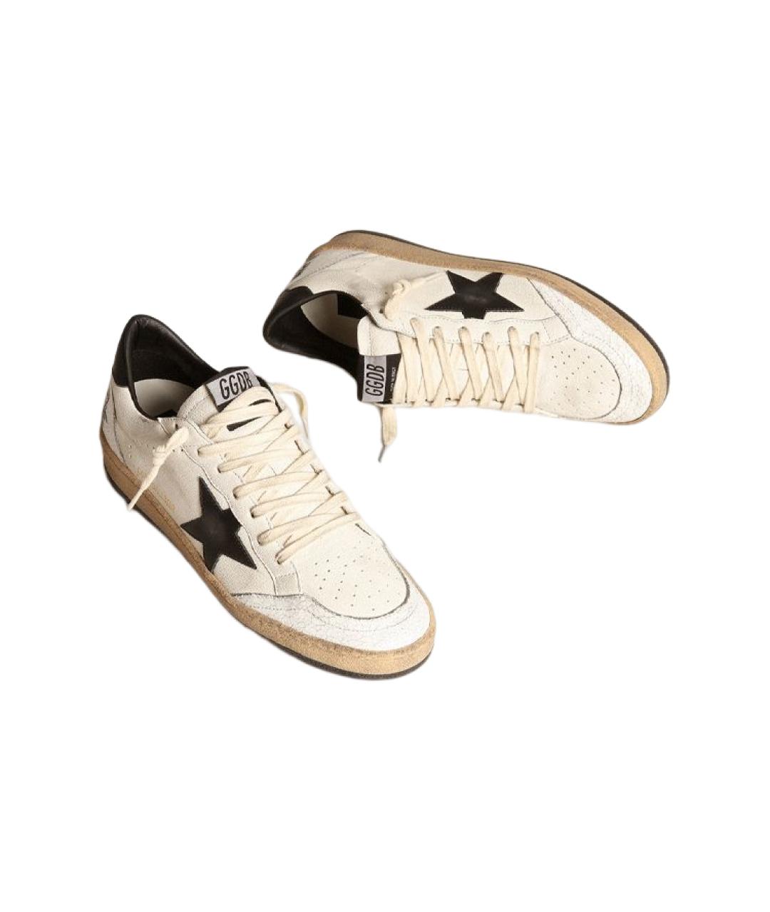 GOLDEN GOOSE DELUXE BRAND Бежевые кеды, фото 4