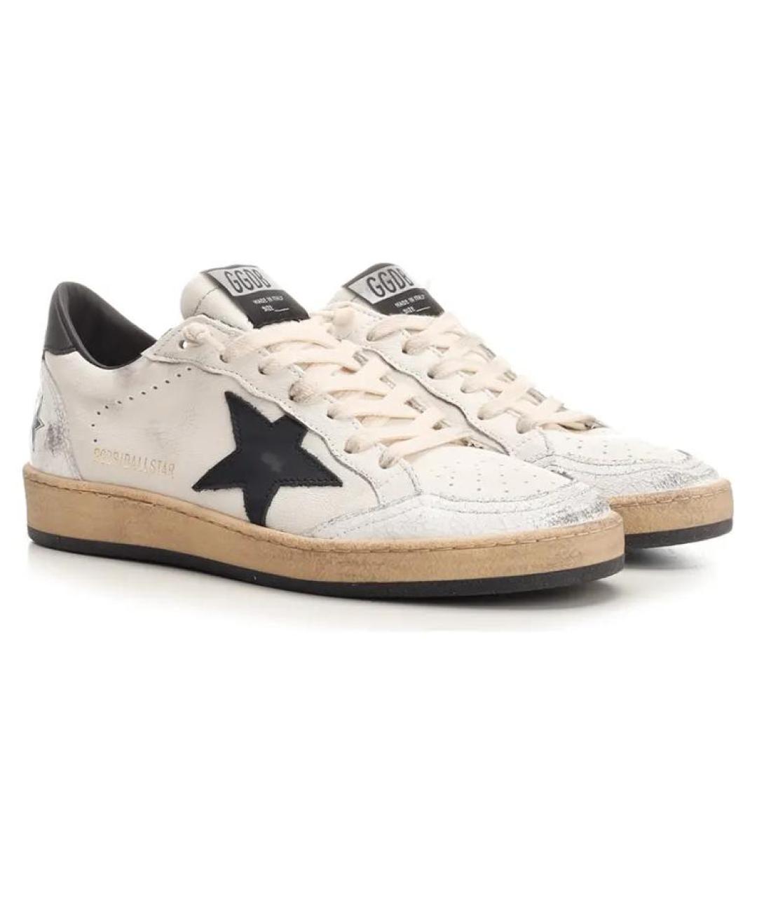 GOLDEN GOOSE DELUXE BRAND Бежевые кеды, фото 3