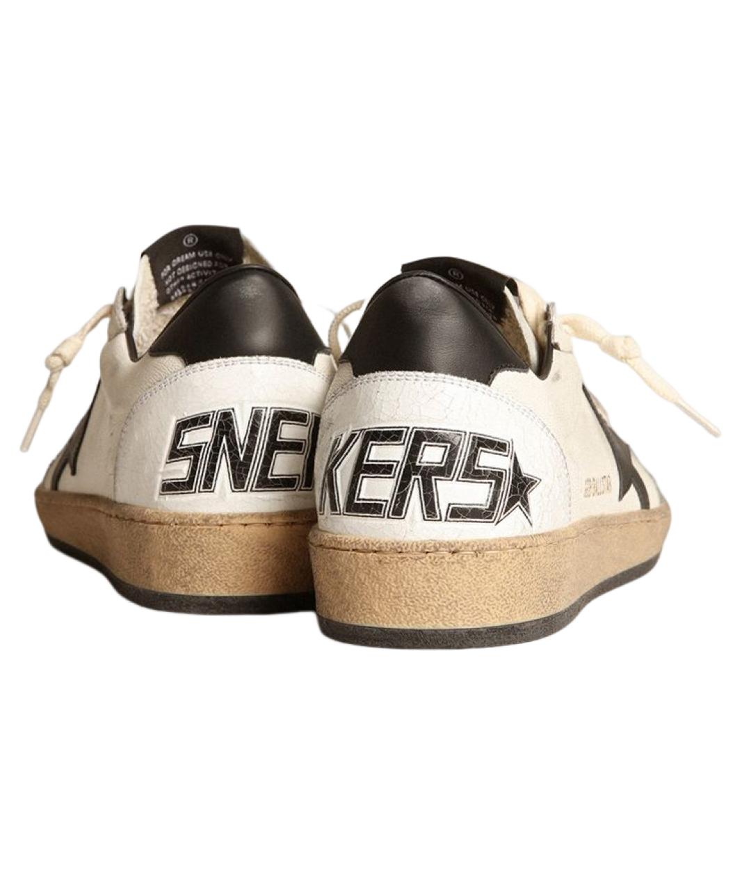 GOLDEN GOOSE DELUXE BRAND Бежевые кеды, фото 5