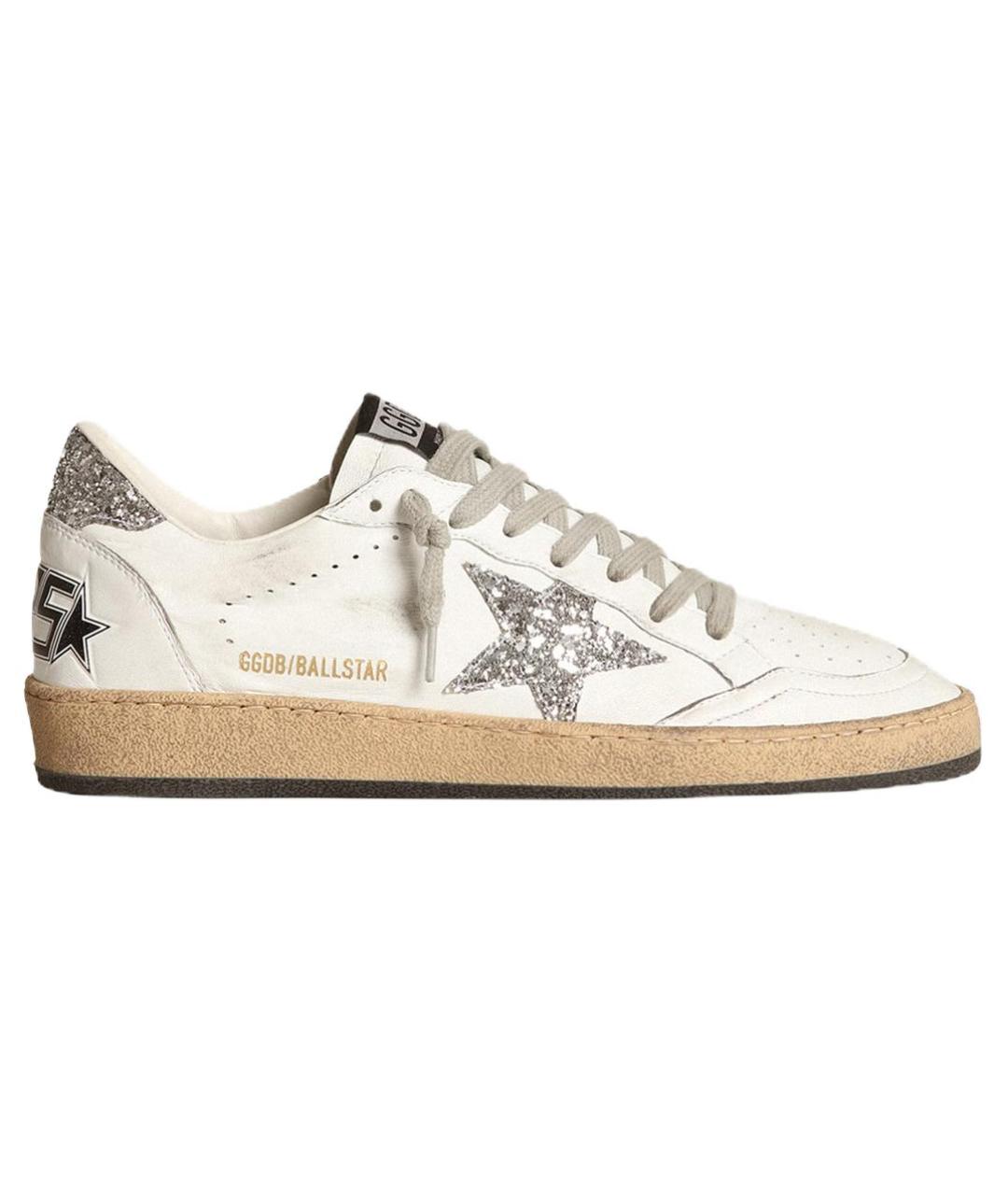 GOLDEN GOOSE DELUXE BRAND Белые кеды, фото 1