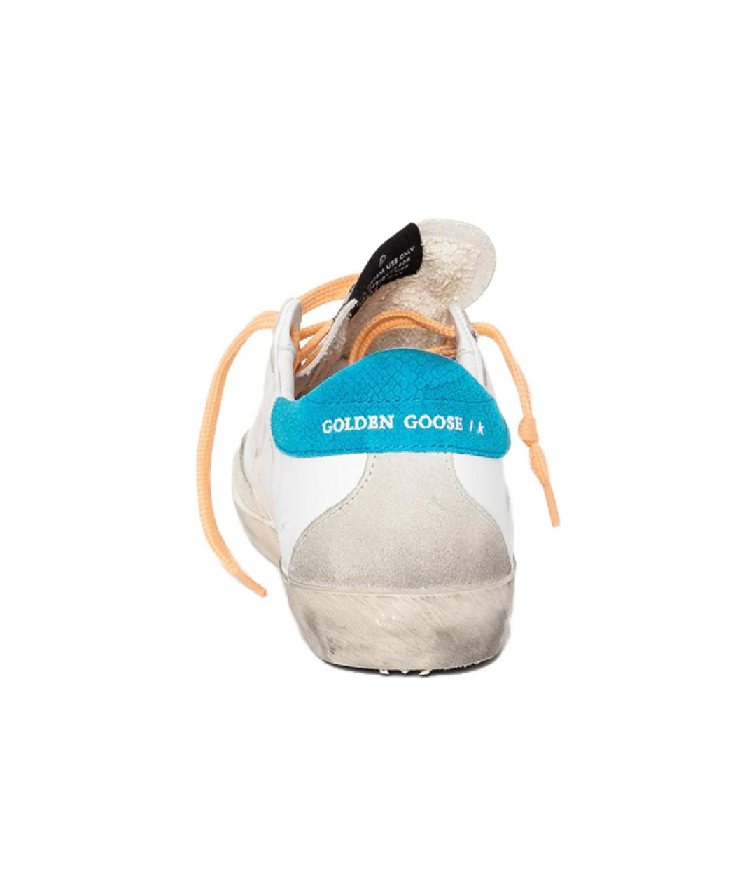 GOLDEN GOOSE DELUXE BRAND Белые кожаные кеды, фото 6