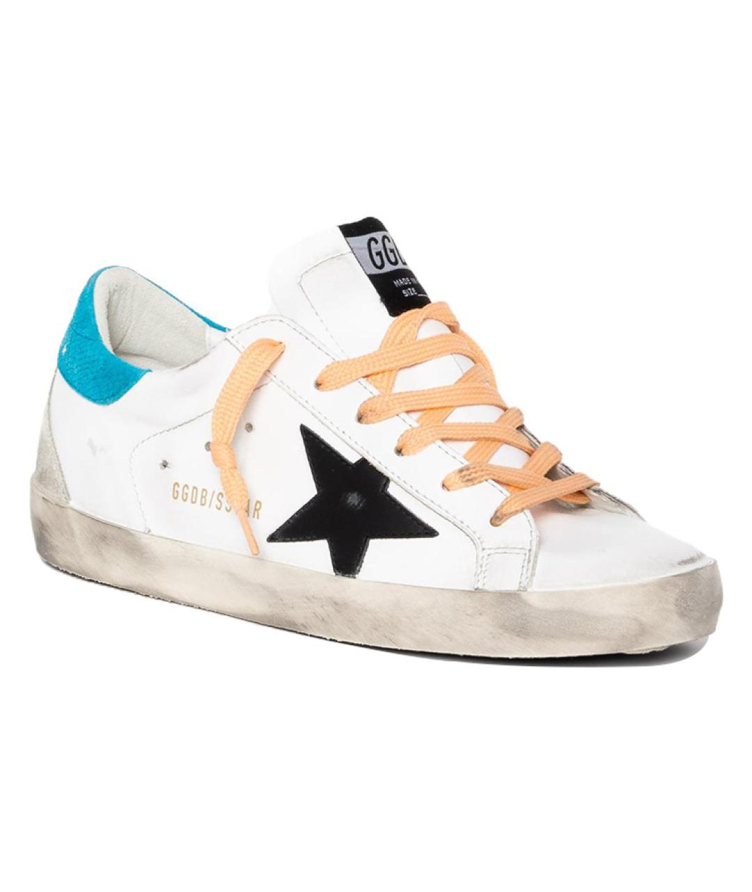GOLDEN GOOSE DELUXE BRAND Белые кожаные кеды, фото 3