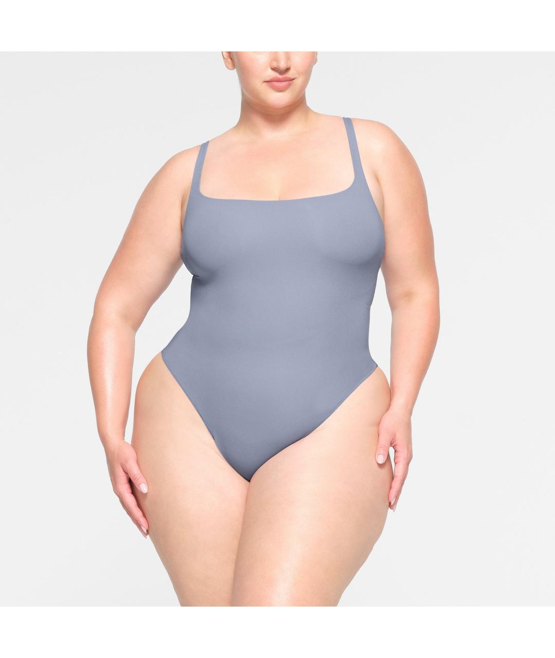 SKIMS Серое боди, фото 2