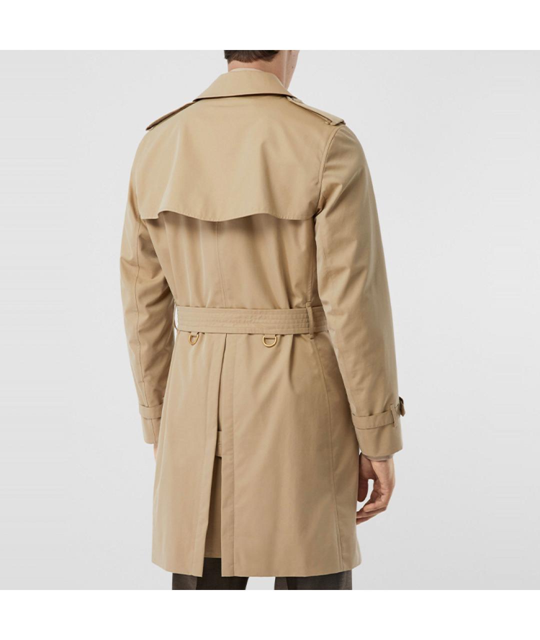 BURBERRY Бежевый тренч / плащ, фото 3