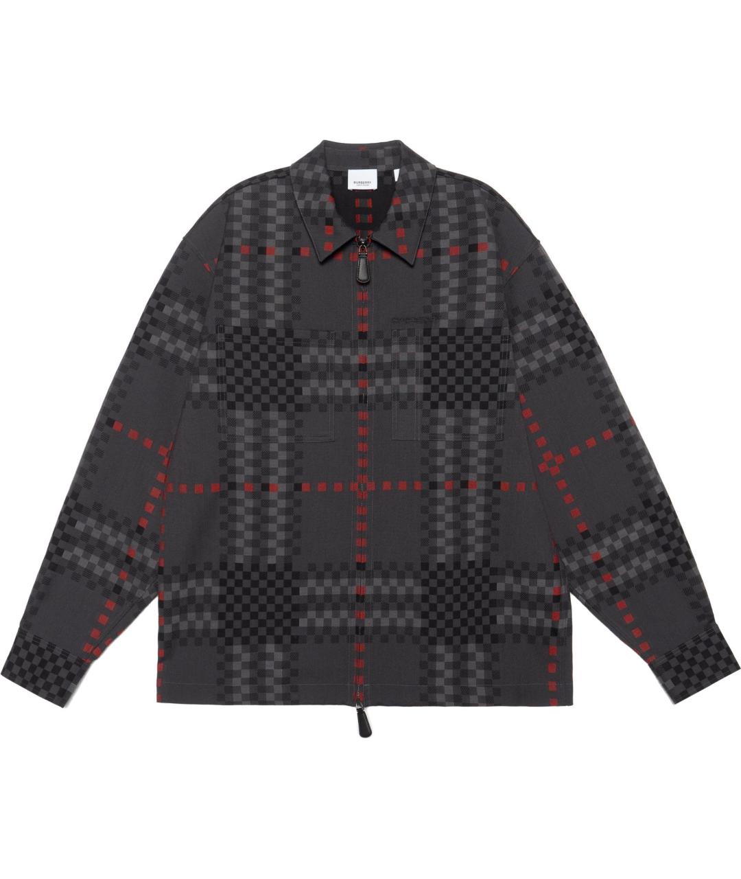 BURBERRY Мульти кэжуал рубашка, фото 1