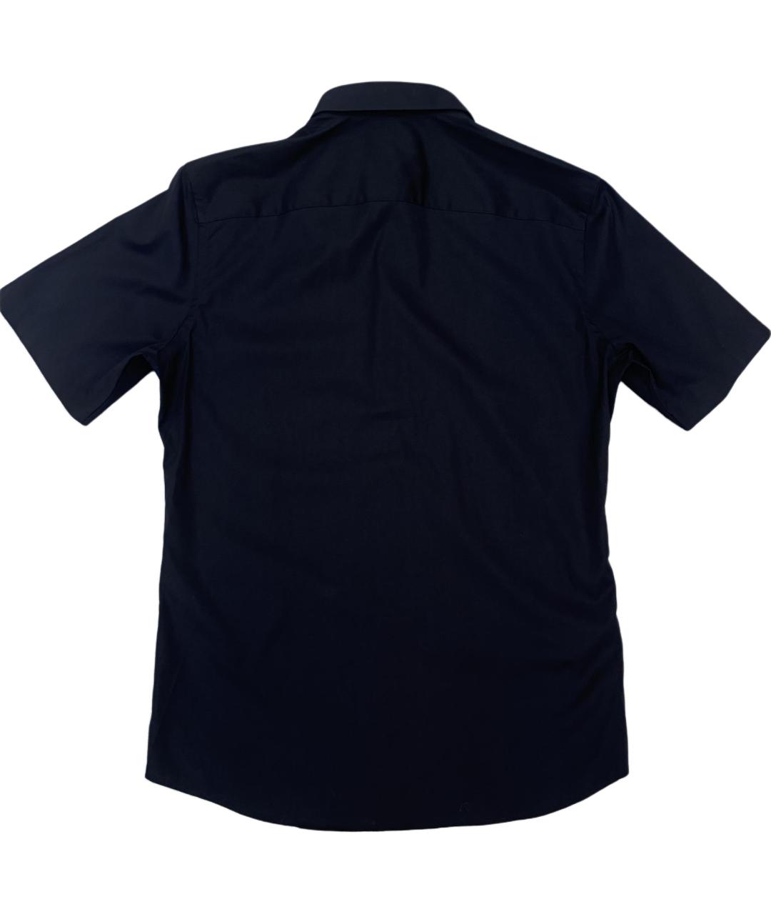 BURBERRY Черная хлопковая кэжуал рубашка, фото 2