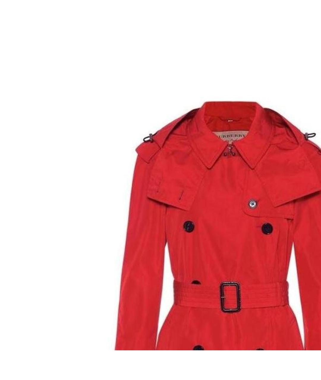 BURBERRY Красный тренч/плащ, фото 2