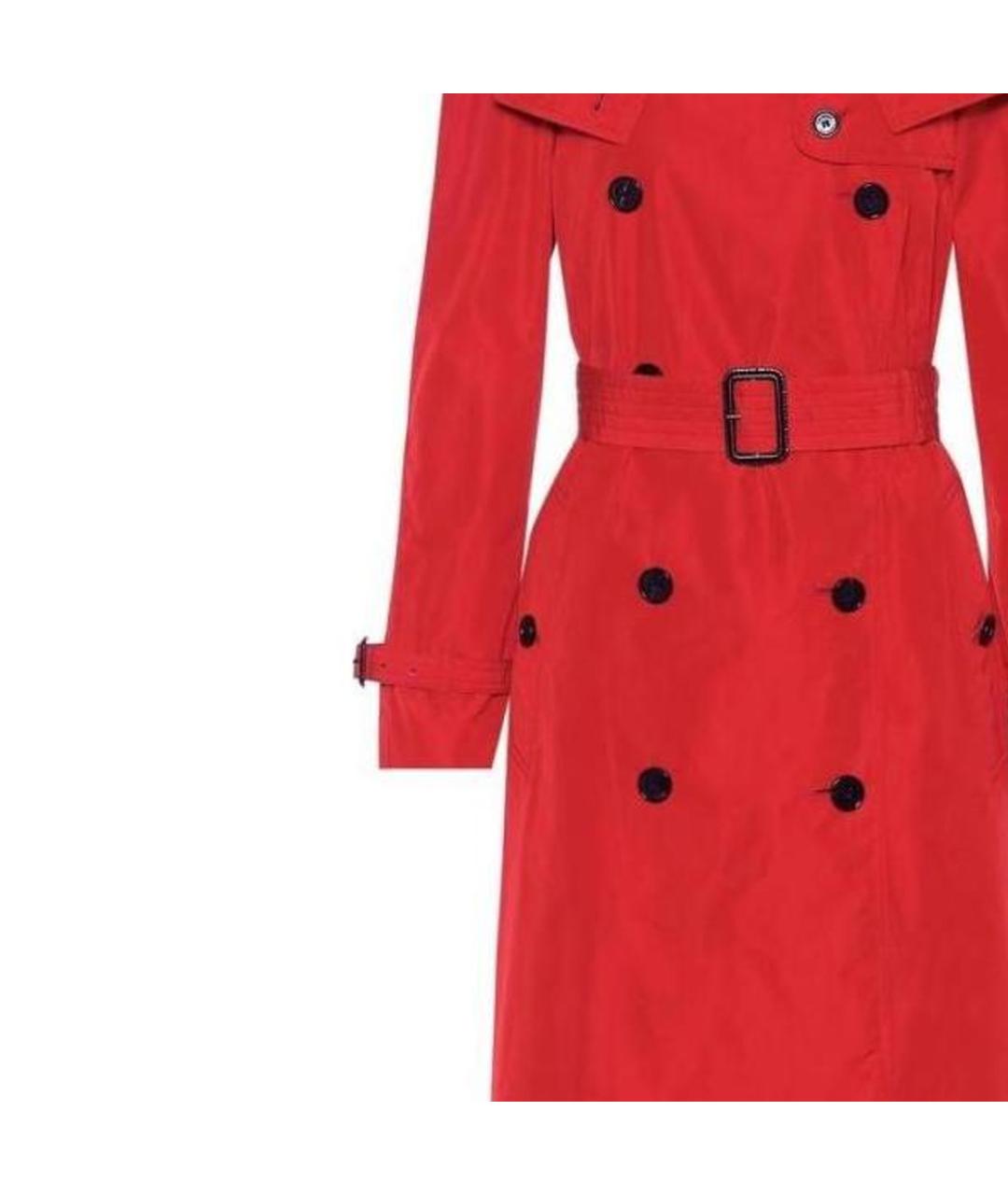 BURBERRY Красный тренч/плащ, фото 4