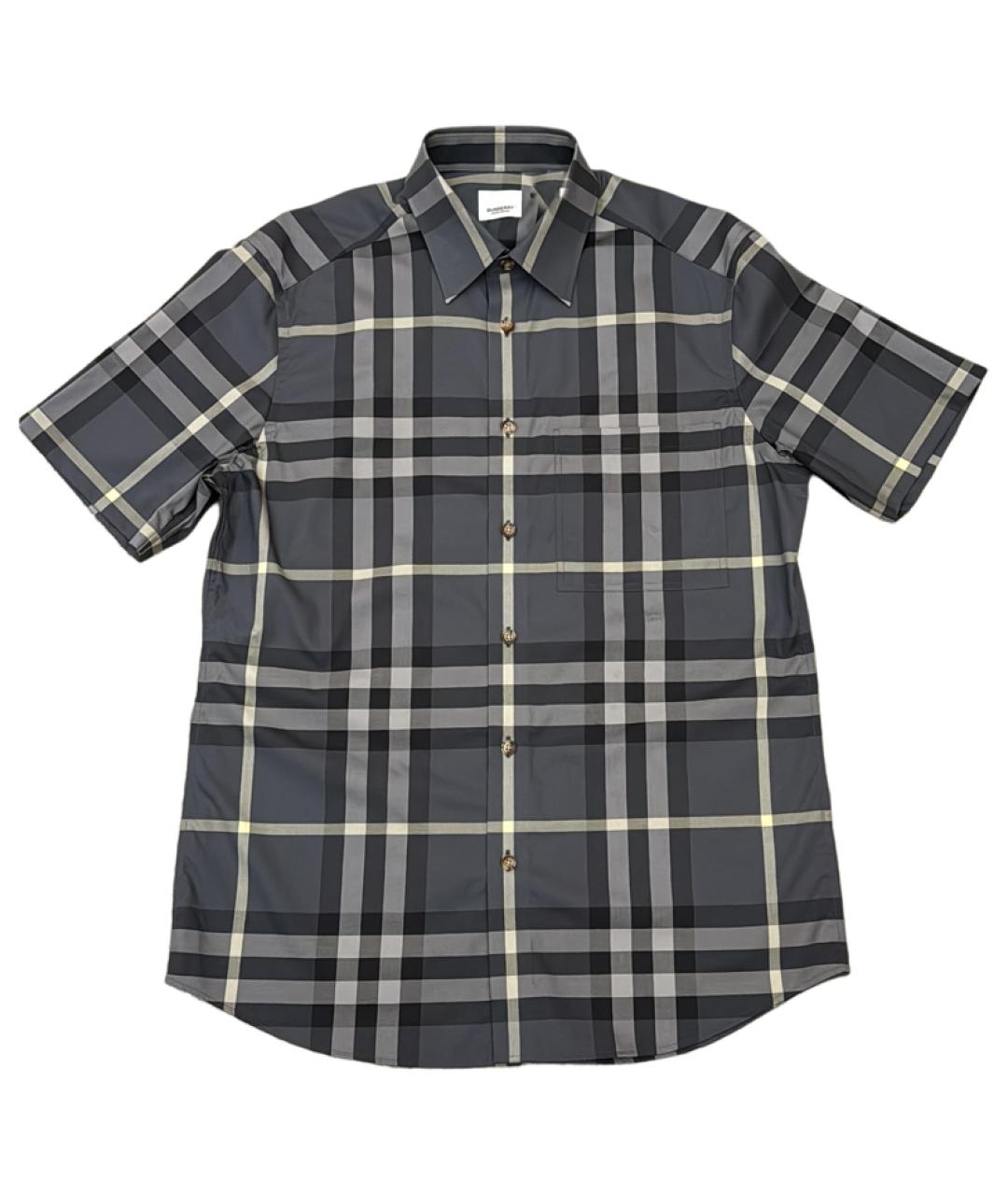 BURBERRY Мульти хлопковая кэжуал рубашка, фото 1