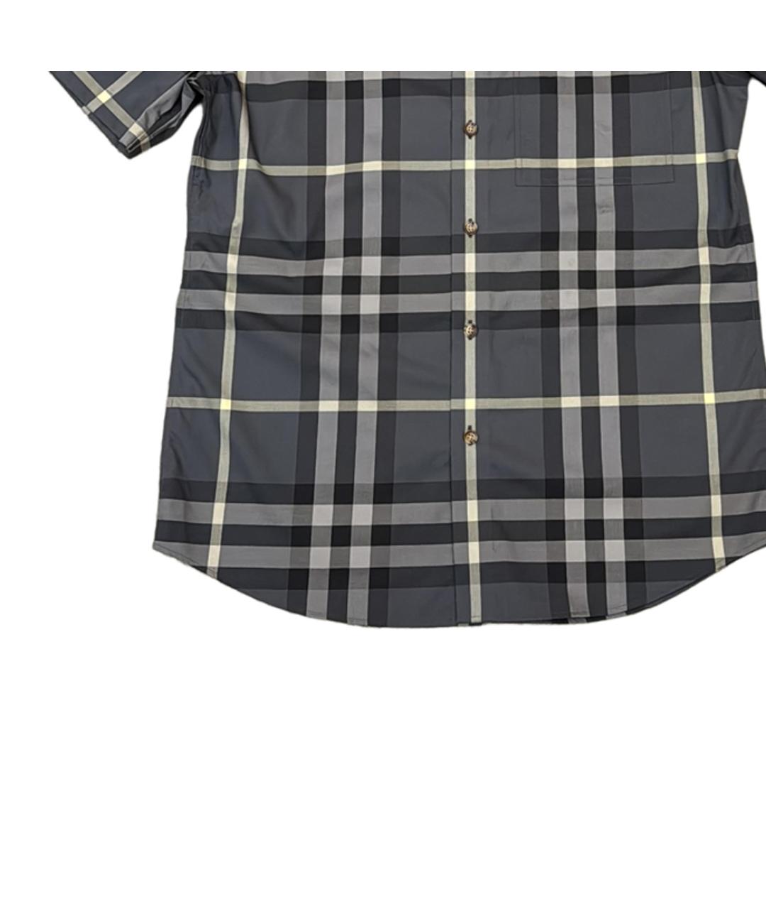 BURBERRY Мульти хлопковая кэжуал рубашка, фото 6