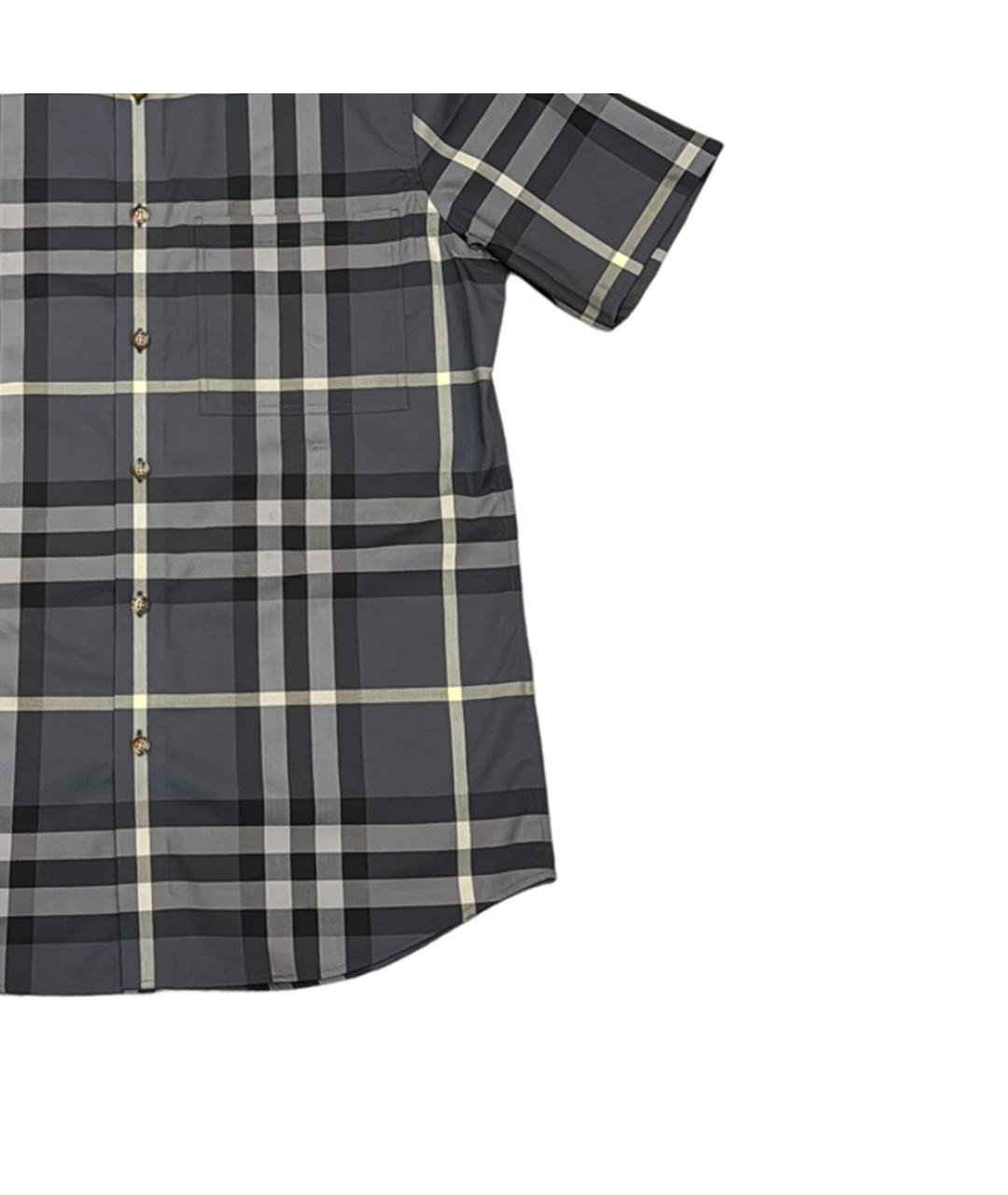 BURBERRY Мульти хлопковая кэжуал рубашка, фото 7