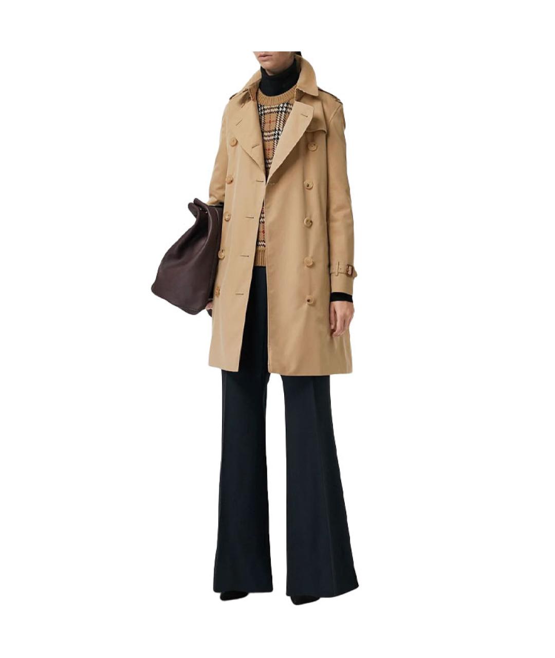 BURBERRY Бежевый тренч/плащ, фото 2