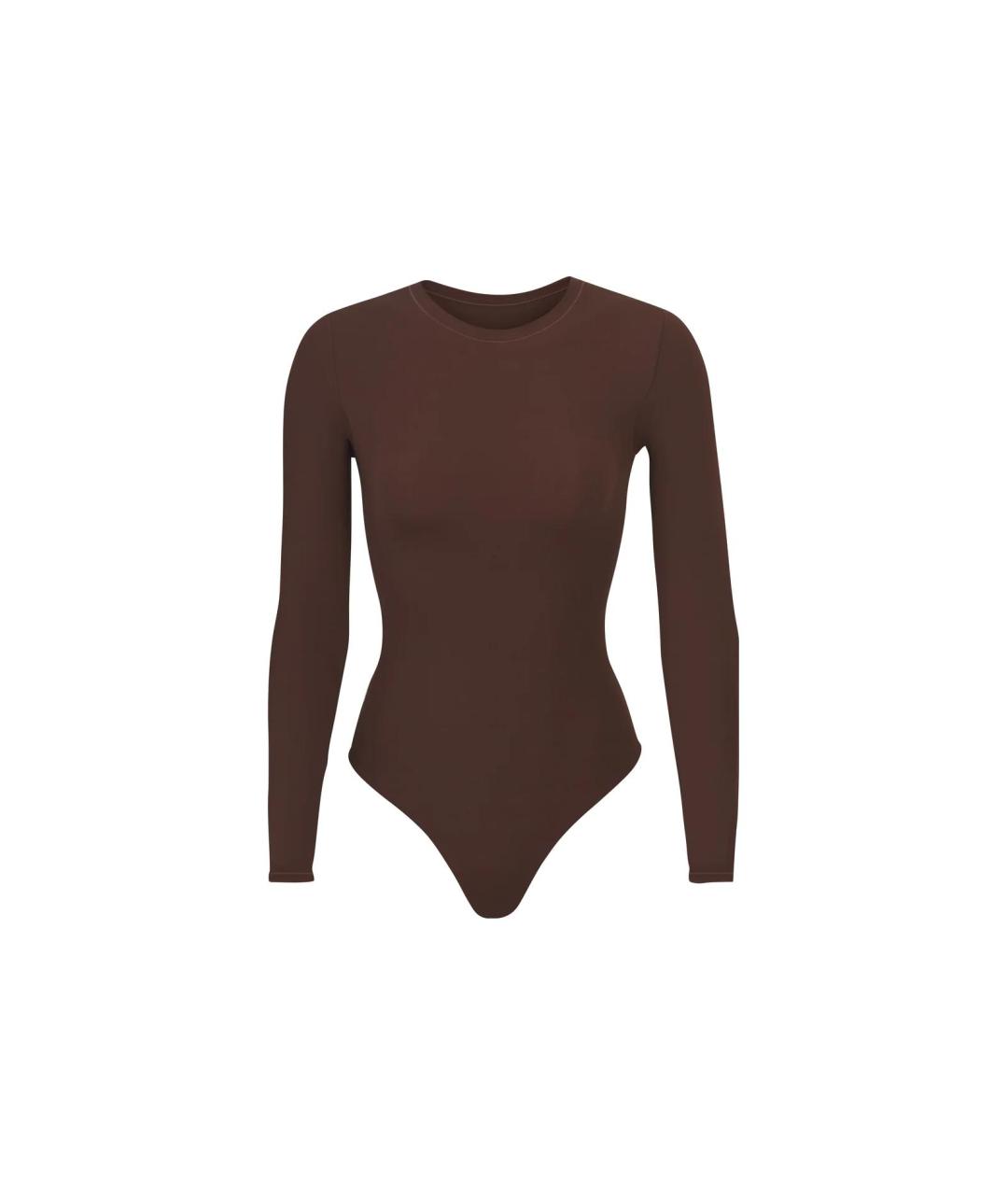 SKIMS Коричневое боди, фото 5