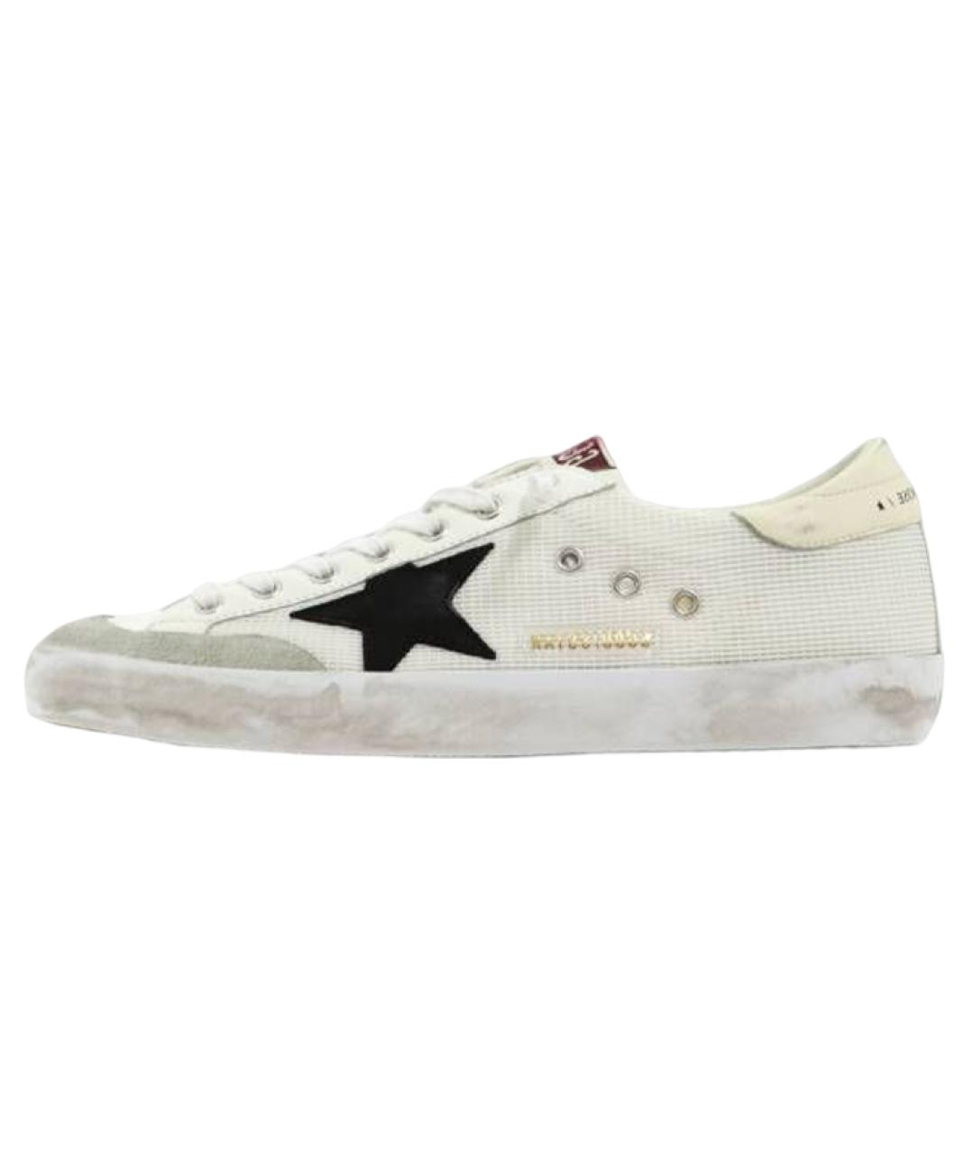 GOLDEN GOOSE DELUXE BRAND Белые низкие кроссовки / кеды, фото 2