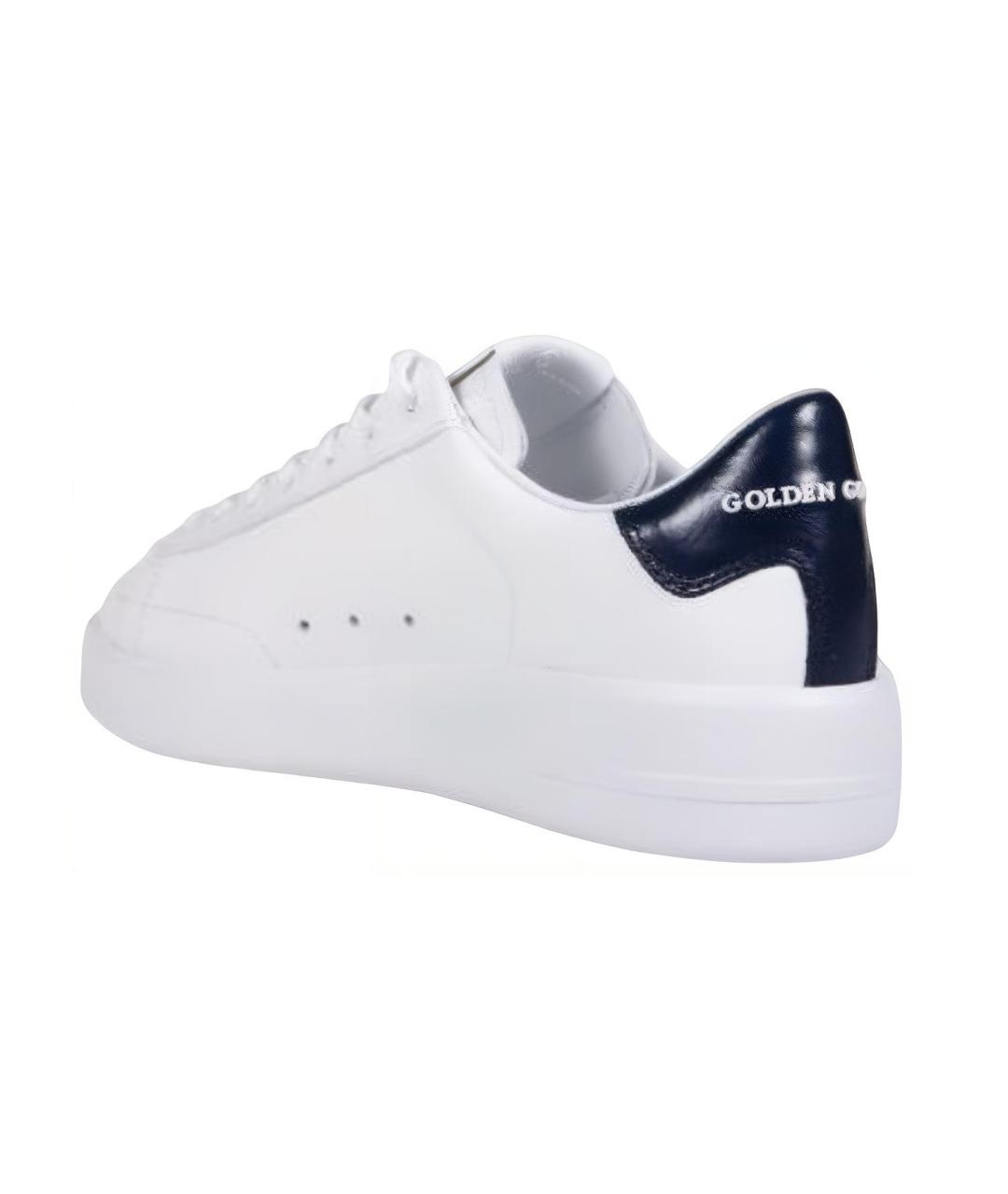 GOLDEN GOOSE DELUXE BRAND Белые кожаные кеды, фото 4