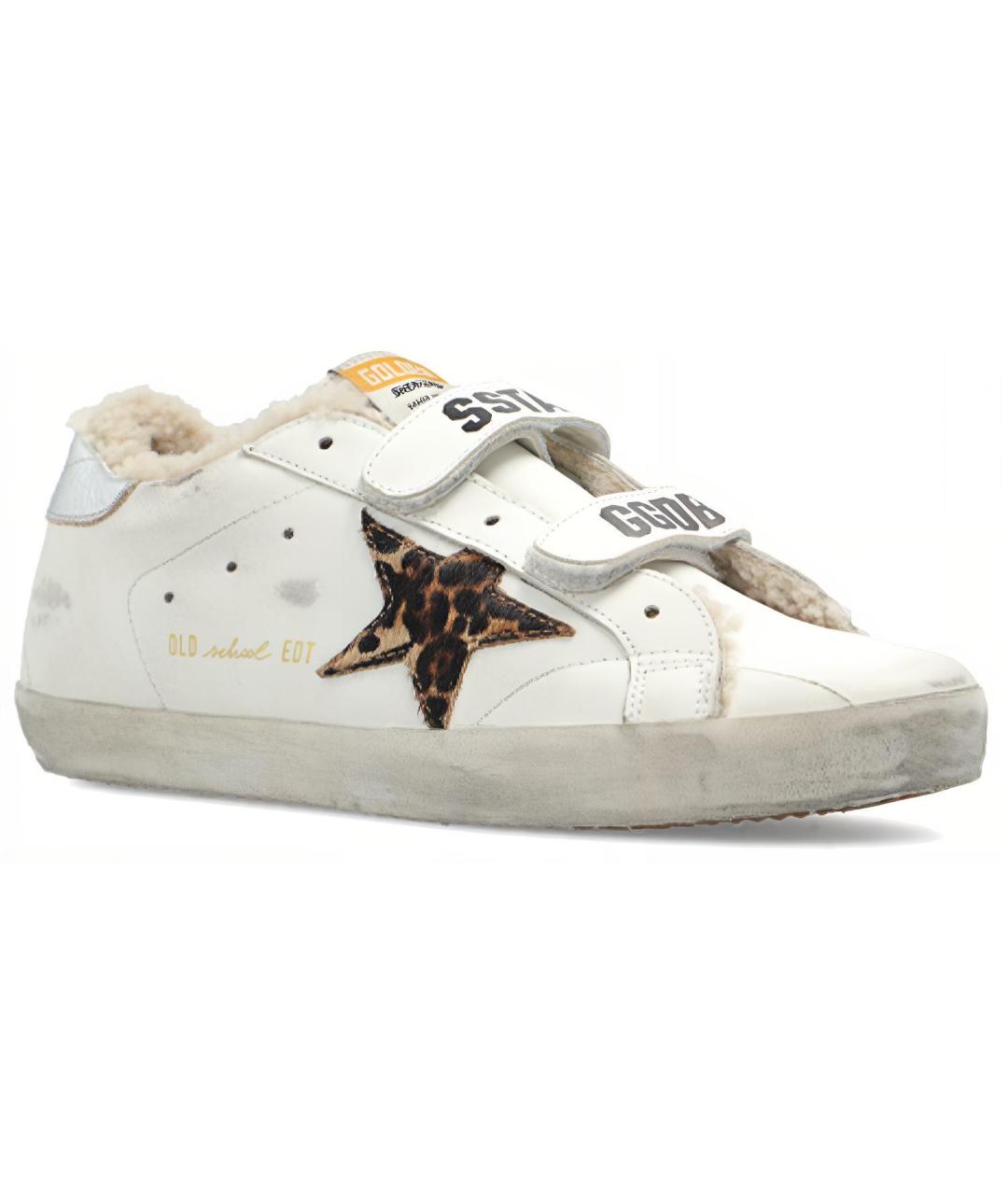 GOLDEN GOOSE DELUXE BRAND Белые кожаные кеды, фото 3