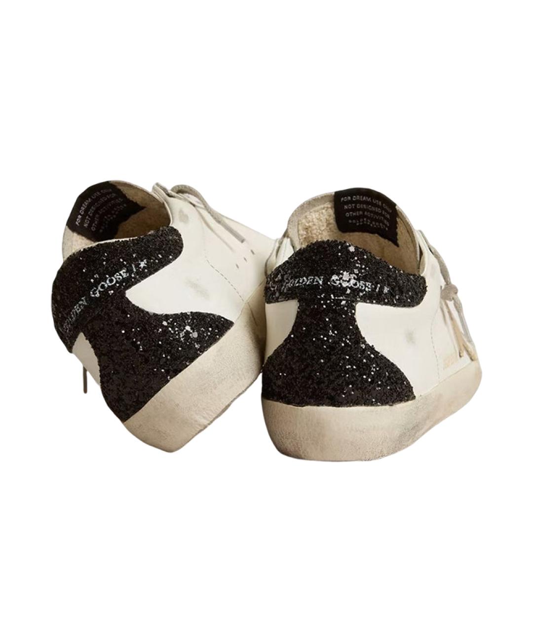 GOLDEN GOOSE Белые кожаные кеды, фото 4
