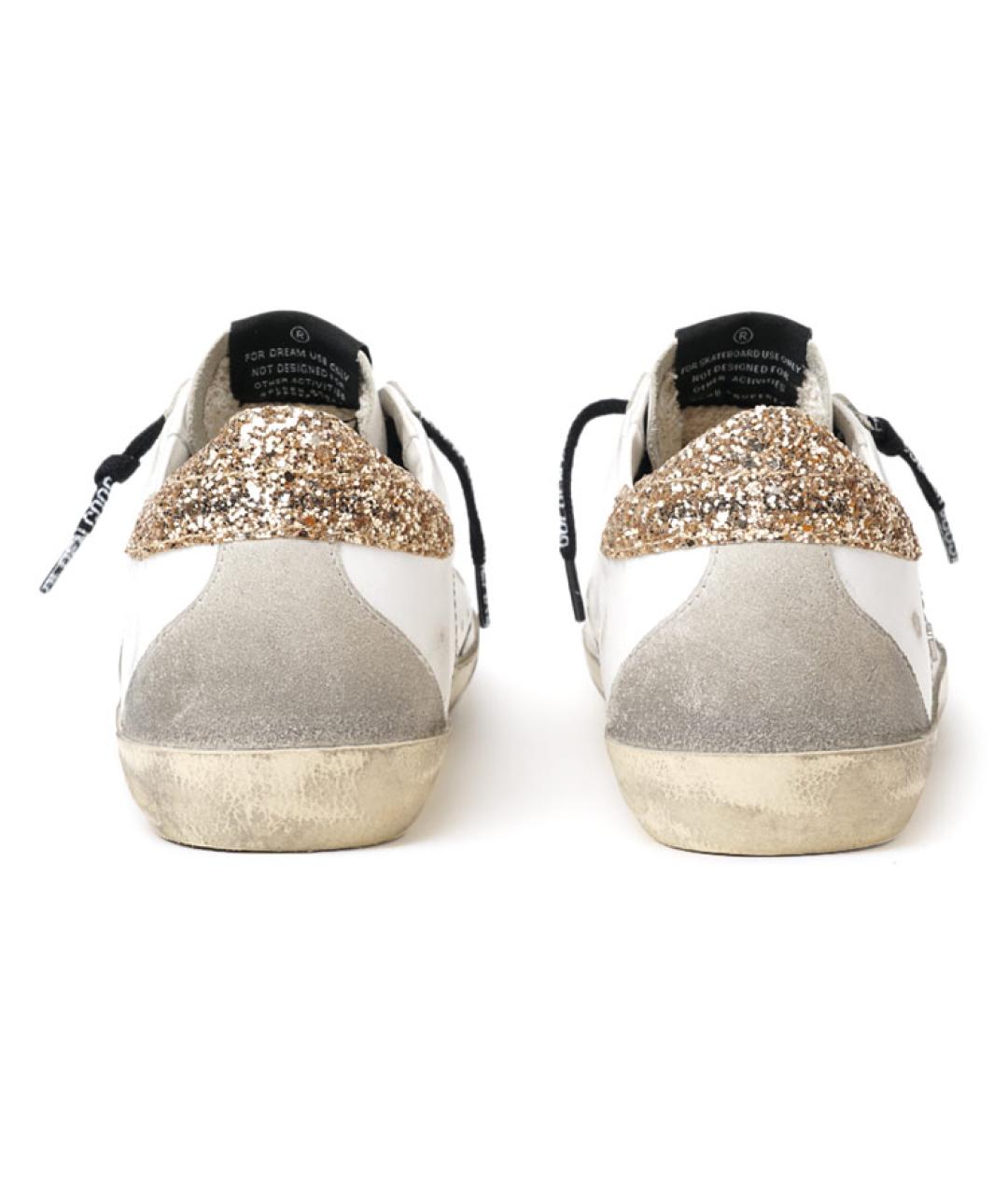 GOLDEN GOOSE DELUXE BRAND Белые кожаные кеды, фото 5