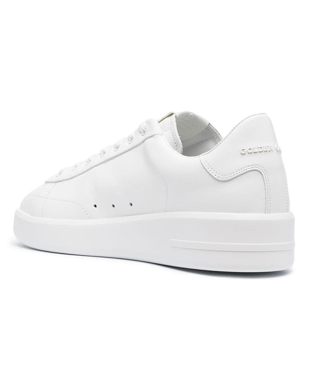GOLDEN GOOSE DELUXE BRAND Белые кожаные кеды, фото 4