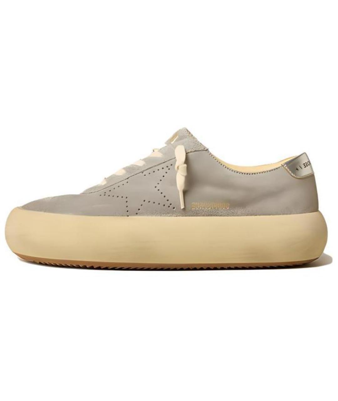 GOLDEN GOOSE DELUXE BRAND Серые замшевые кеды, фото 2