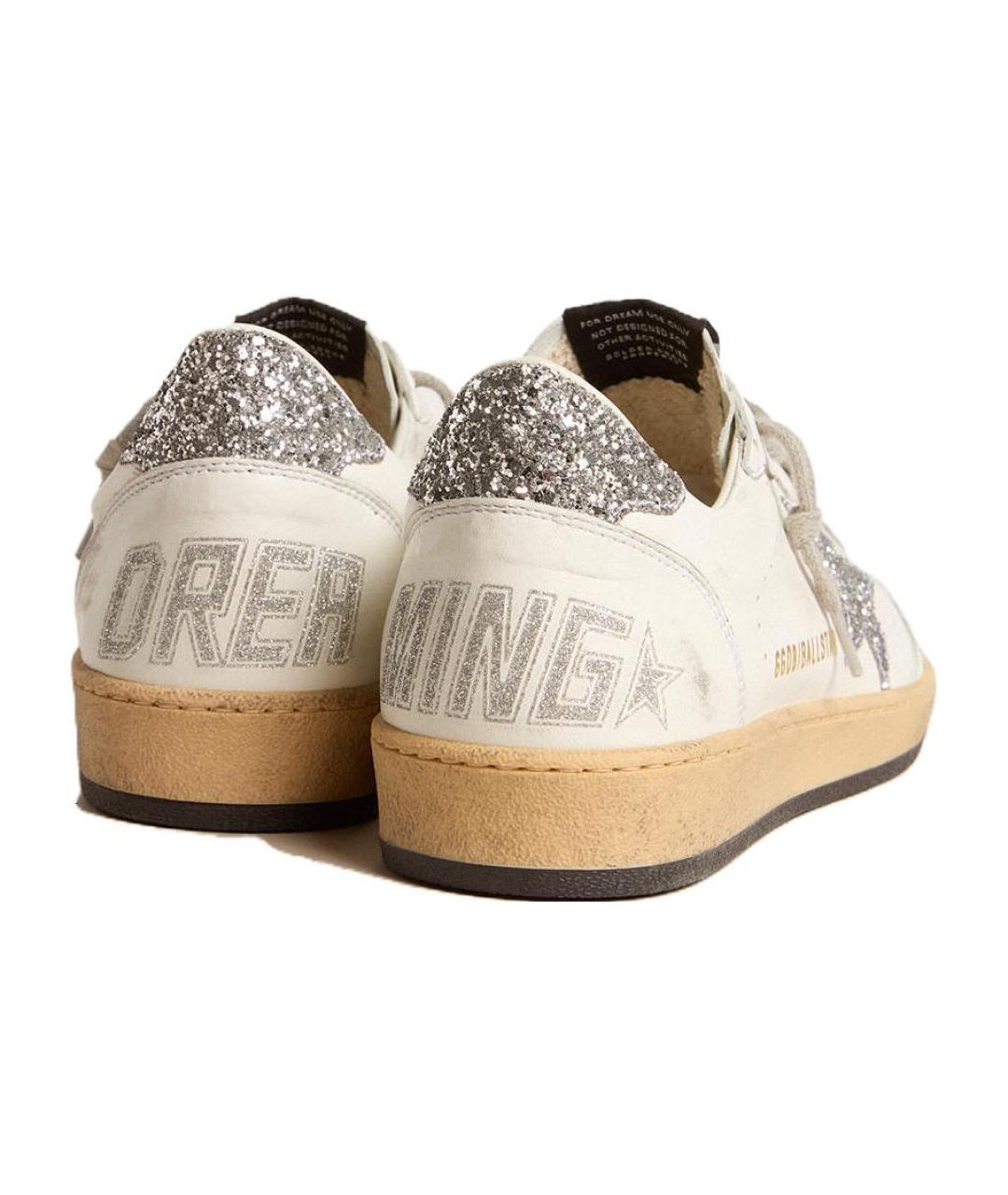 GOLDEN GOOSE DELUXE BRAND Белые кожаные кеды, фото 5