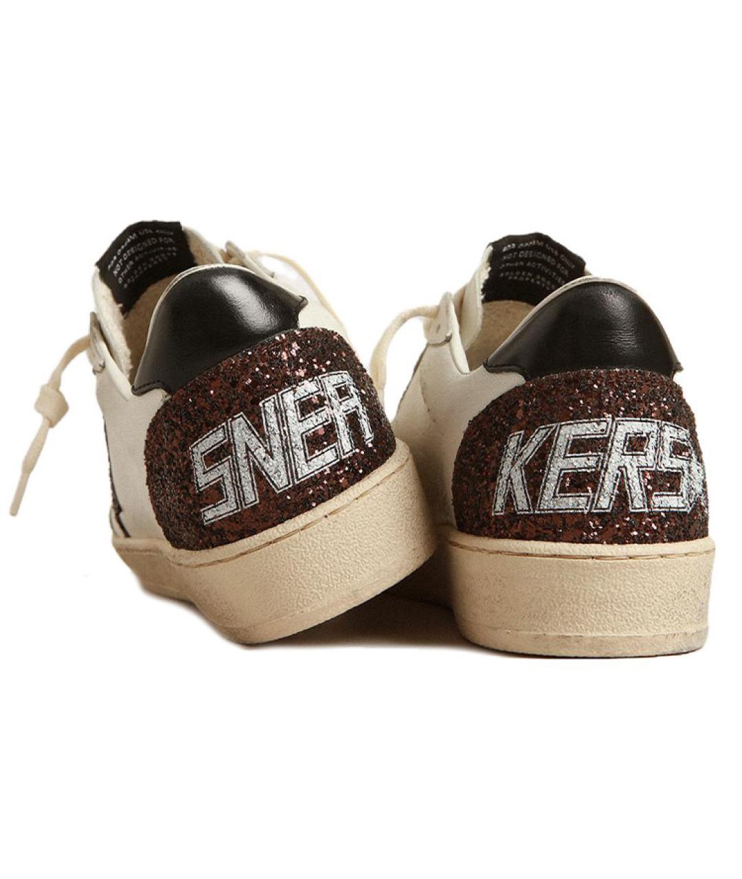 GOLDEN GOOSE DELUXE BRAND Бежевые кеды, фото 4