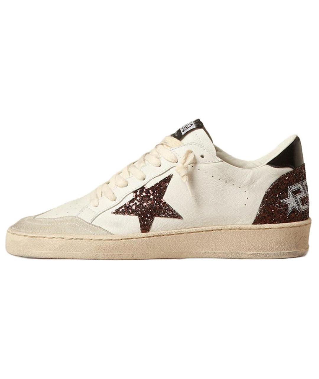 GOLDEN GOOSE DELUXE BRAND Бежевые кеды, фото 2