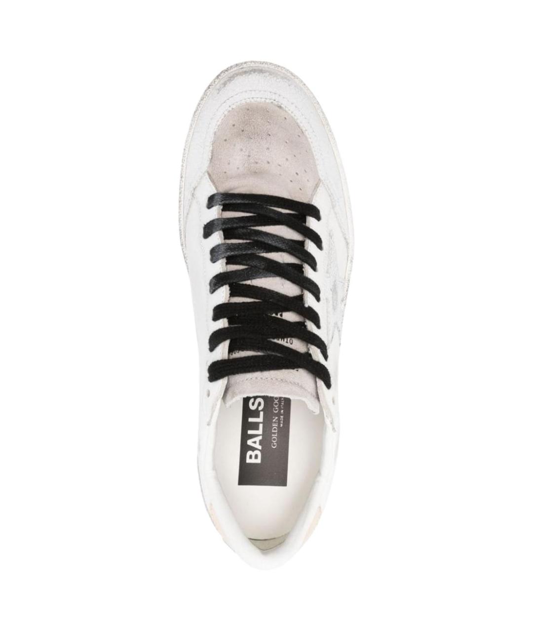 GOLDEN GOOSE DELUXE BRAND Белые кожаные кеды, фото 5