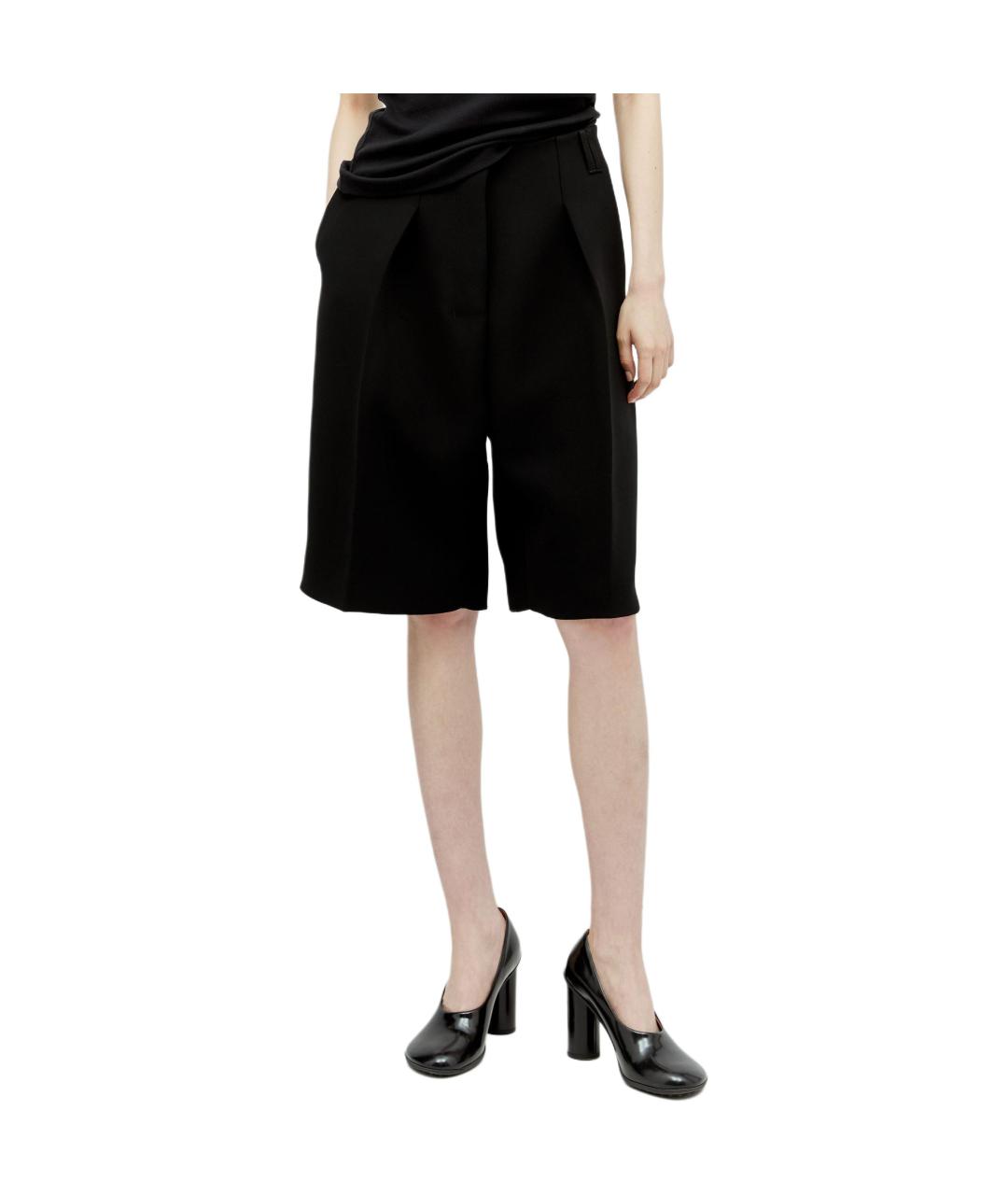 JACQUEMUS Черные спортивные брюки и шорты, фото 2