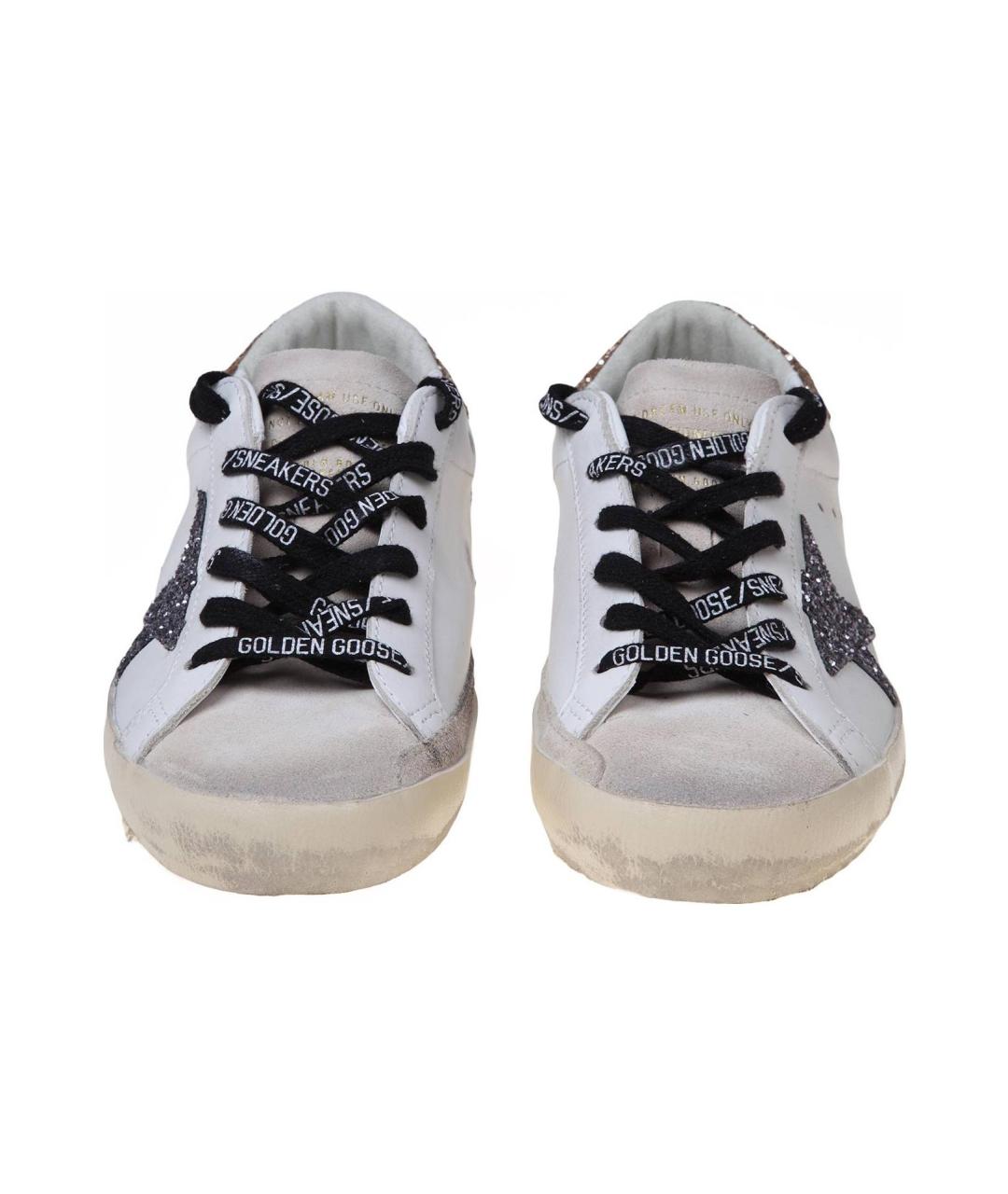 GOLDEN GOOSE DELUXE BRAND Белые кожаные кеды, фото 5