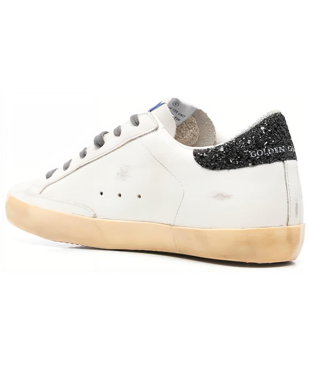 GOLDEN GOOSE DELUXE BRAND Белые кожаные кеды, фото 3