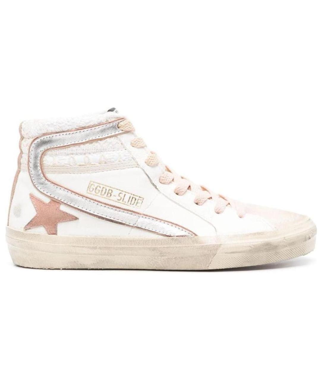 GOLDEN GOOSE DELUXE BRAND Белые кеды, фото 1