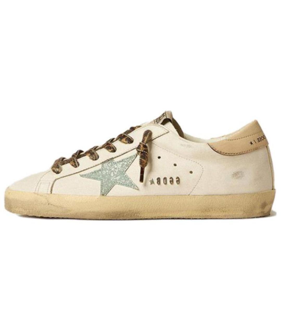 GOLDEN GOOSE DELUXE BRAND Бежевые кеды, фото 2